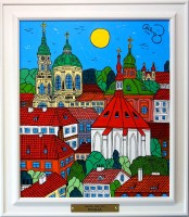 PRODÁNO.  František R. Čech - Praha - originál 